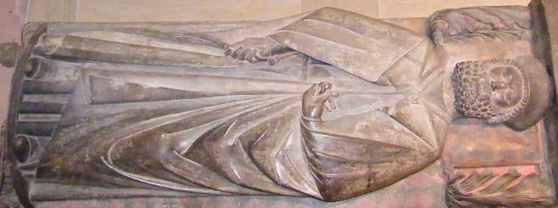 Germany Marburg - Elisabethkirche Konrad von Thuringen 1240